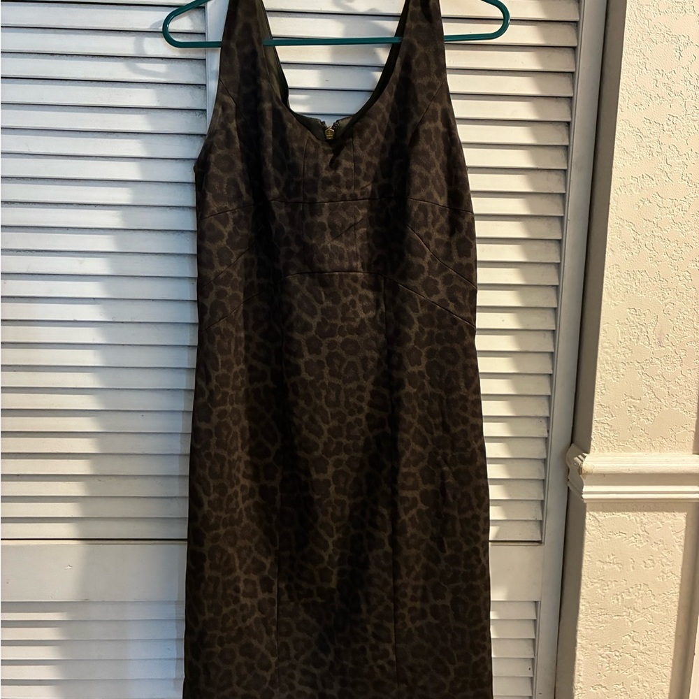 Michael Kors Leopard Print Dress